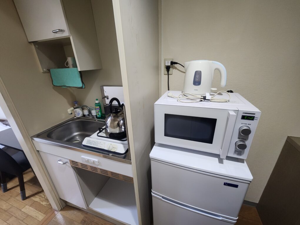 お部屋のキッチン設備
